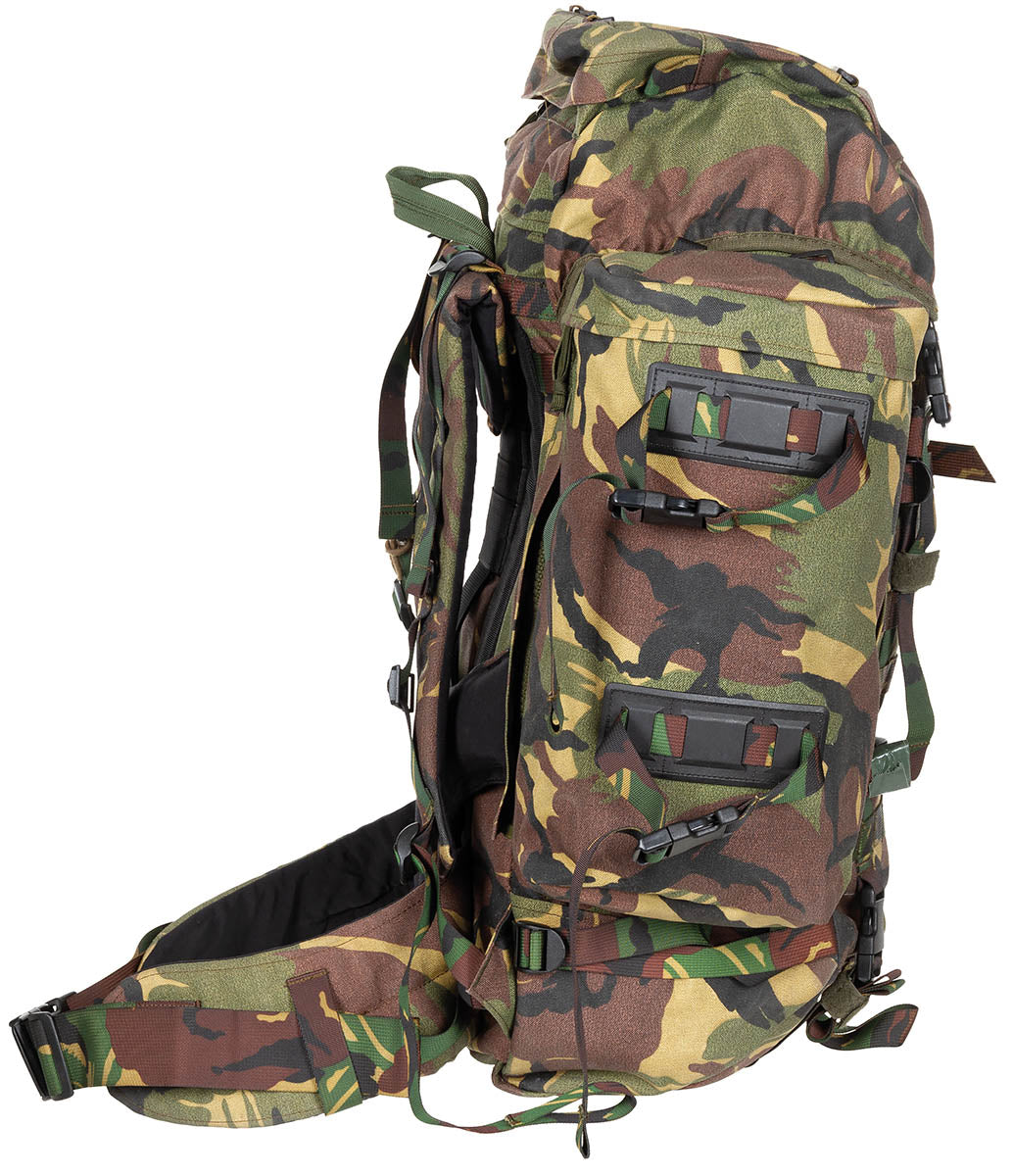 Holl. Rucksack, Medium, 60 l, tarn, mit Seitent., gebr.