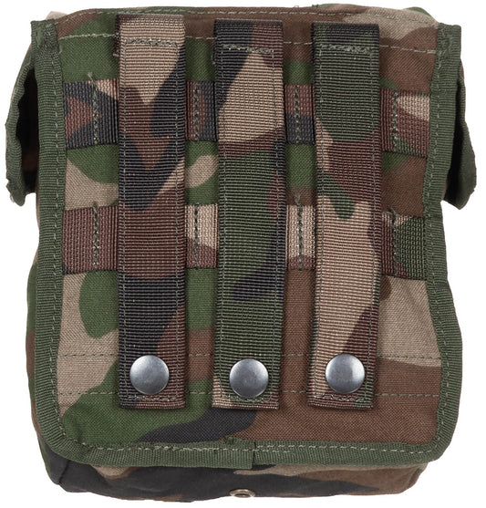 Holl. Mehrzwecktasche, forest, Marine,"MOLLE", mittel, gebr.