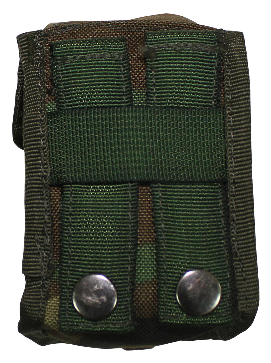 Holl. Handgranatentasche, "MOLLE", tarn, gebr.