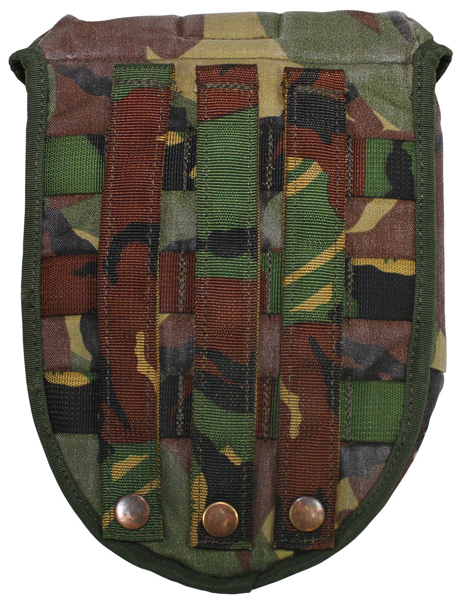Holl. Spatentasche, "MOLLE", tarn, gebr.