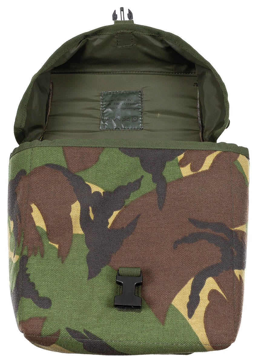 Holl. Feldtasche, "MOLLE", für Helmhalterung, tarn, gebr.