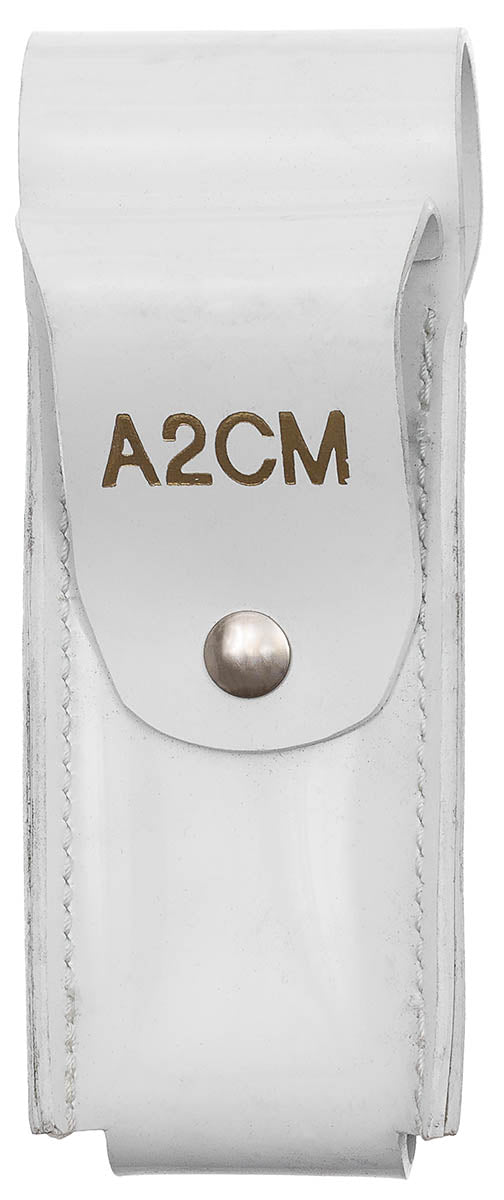 Franz. Magazintasche, PVC, weiß, neuw.