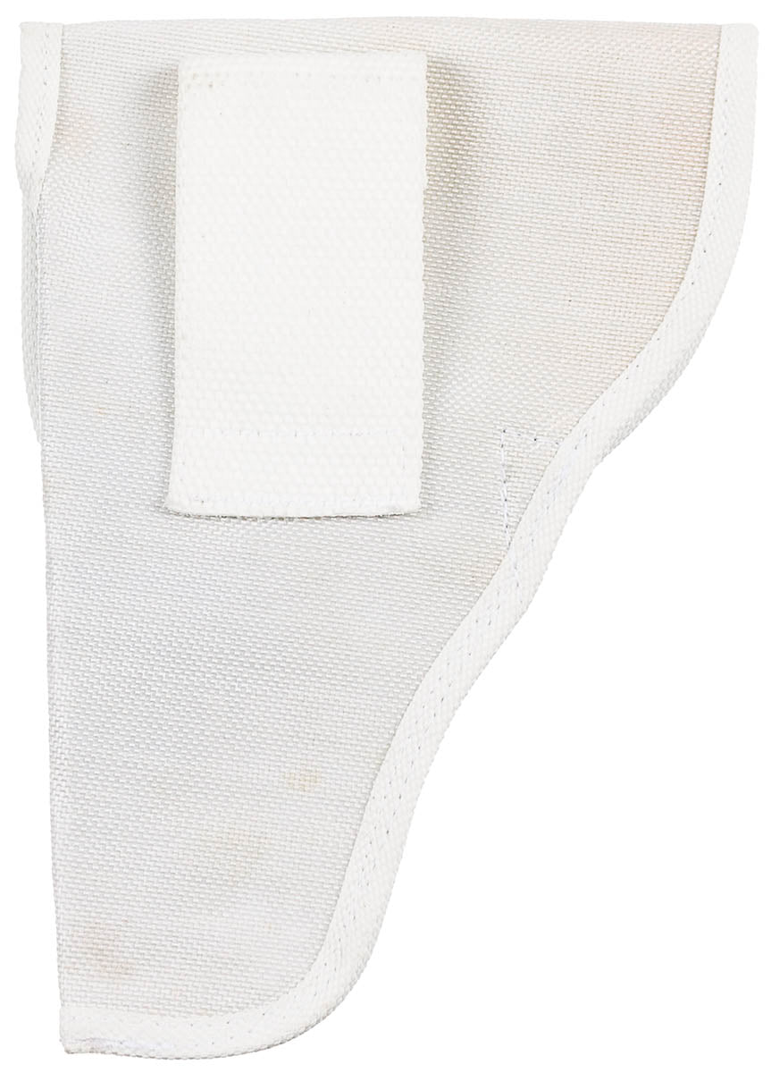 Ital. Pistolenholster, Canvas, Typ I, weiß, neuw.