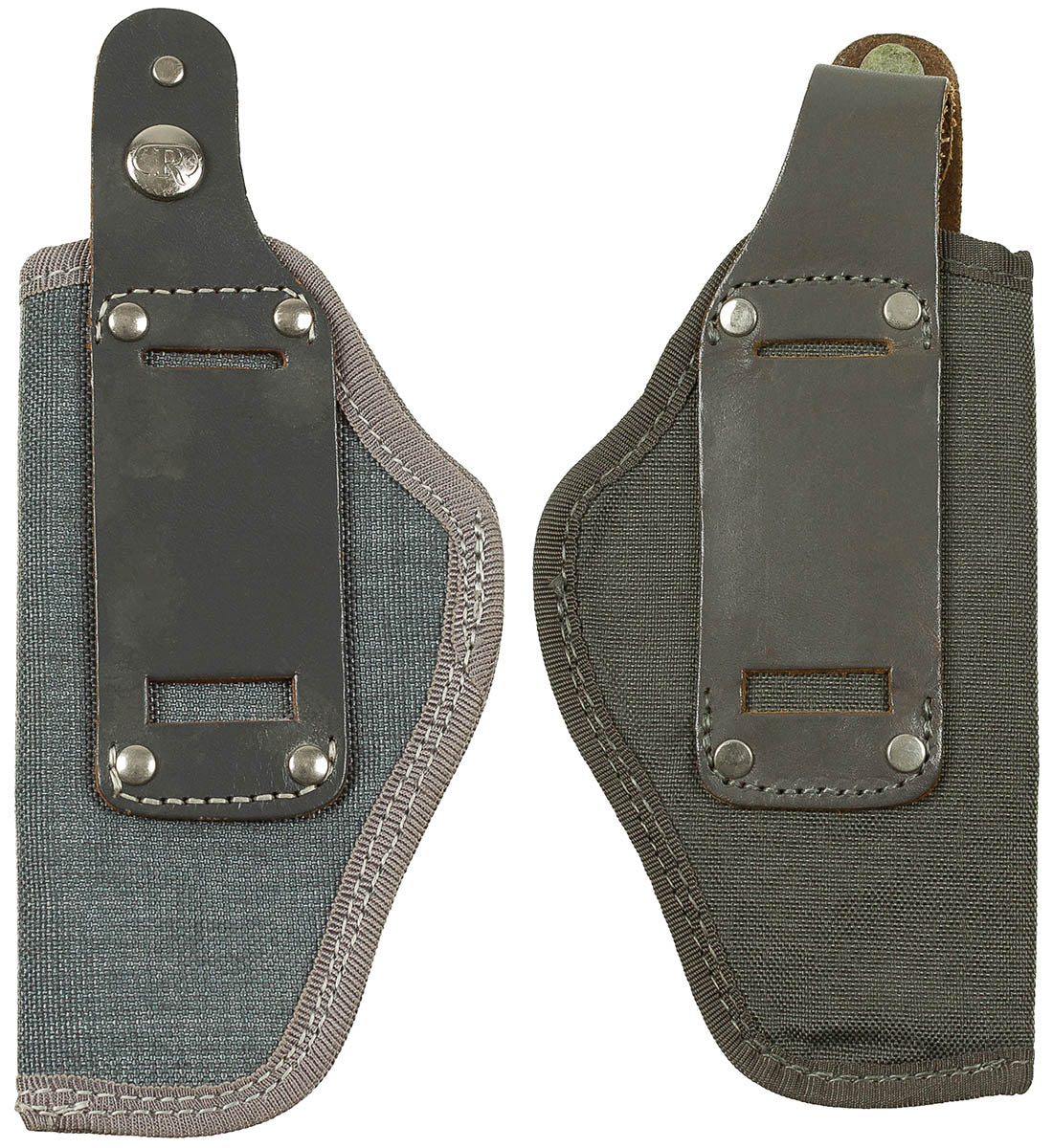 Ital. Pistolenholster, Canvas/Leder, Typ I, gebr.
