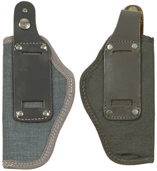 Ital. Pistolenholster, Canvas/Leder, Typ I, gebr.