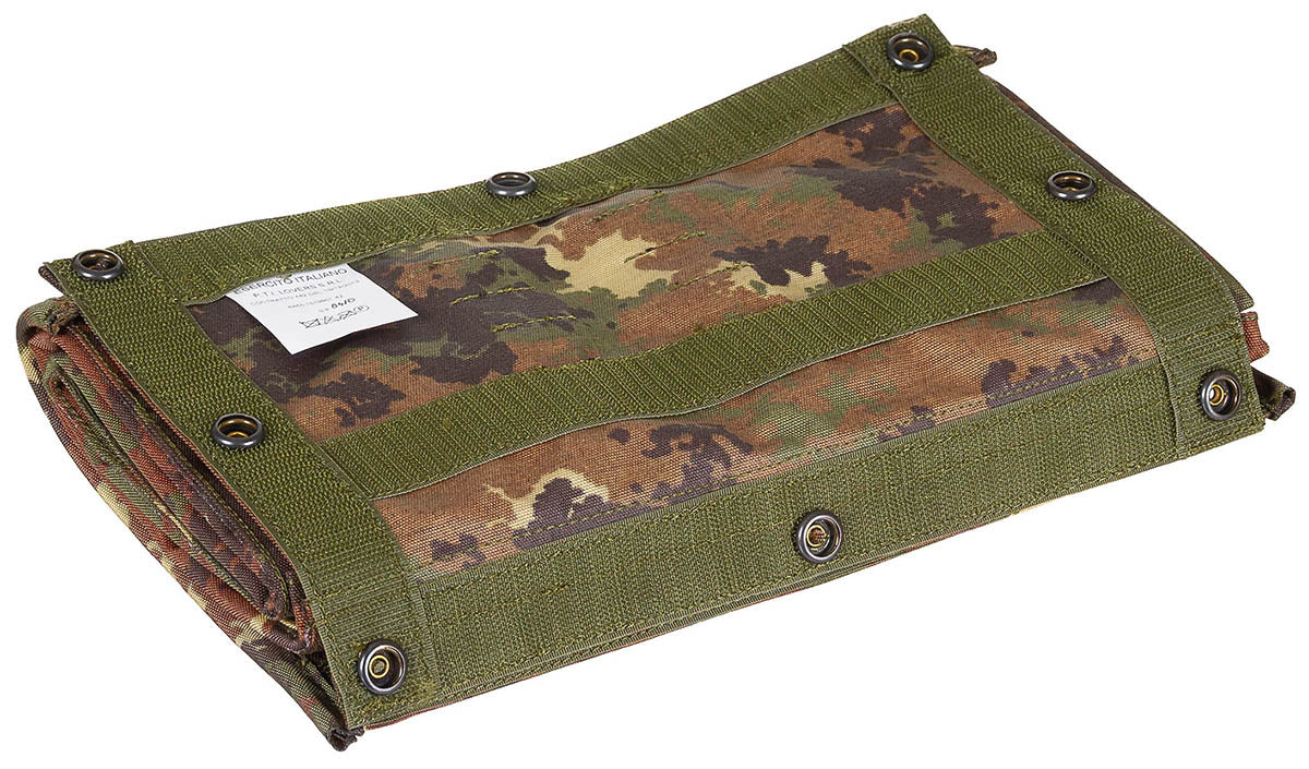 Ital. Kartentasche, faltbar, vegetato, neuwertig