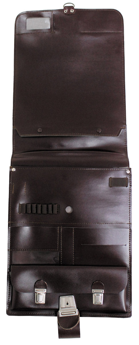 CZ/SK Kartentasche, Typ II, Kunstleder, braun, gebr.