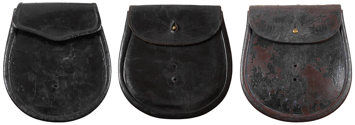 Schott. Ledertasche, gebr.