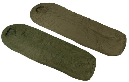 Österr. BH Schlafsack, "Carinthia", gebr., repariert