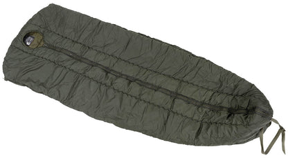 Öster.BH Schlafsack "Goldeck", Mumie, Armöffnung, oliv, gebr.