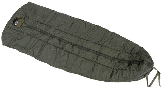 Öster.BH Schlafsack "Goldeck", Mumie, Armöffnung, oliv, gebr.