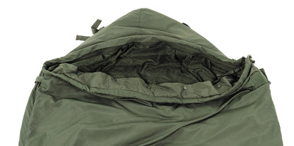 Brit. Mumienschlafsack, "Light Weight", oliv, gebr.