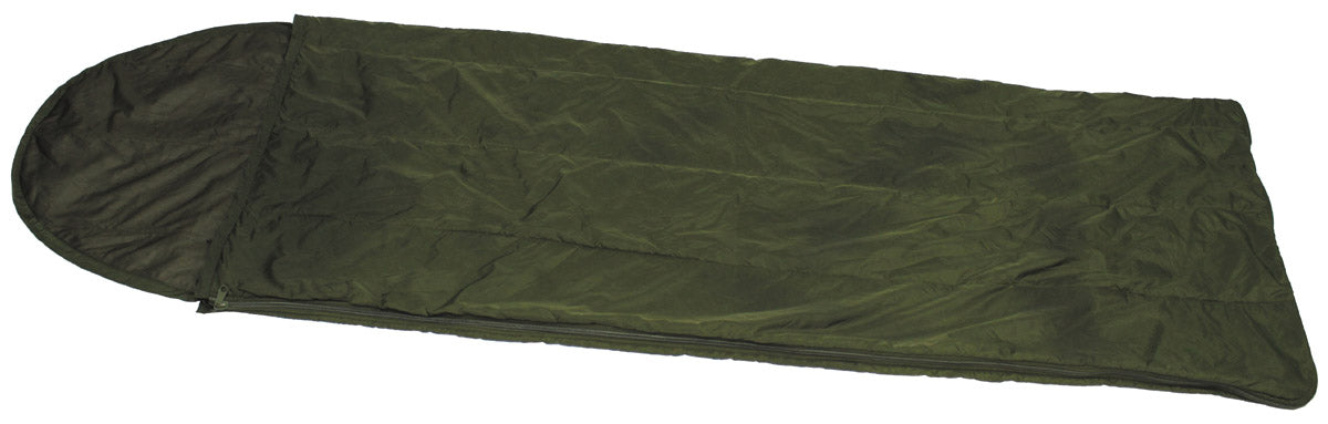 Brit. Schlafsack, Mini Pack, "Warm Weather", oliv, gebr.