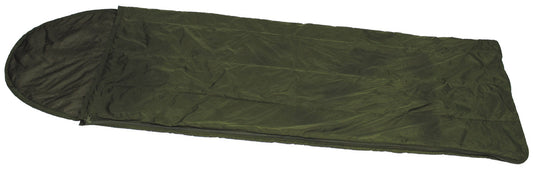 Brit. Schlafsack, Mini Pack, "Warm Weather", oliv, gebr.