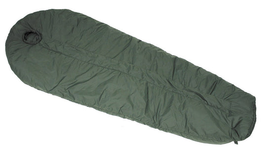 Brit. Mumienschlafsack, "Medium Weight", oliv, gebr.