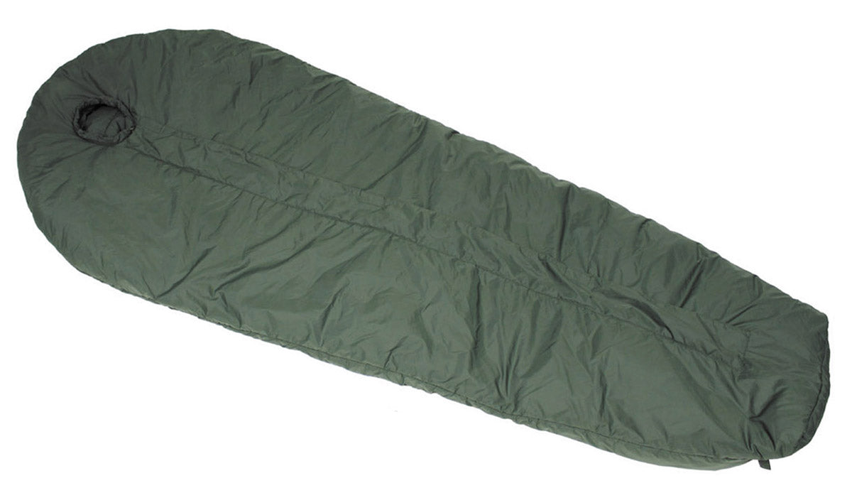 Brit. Mumienschlafsack, "Medium Weight", oliv, gebr.