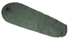 Brit. Mumienschlafsack, "Medium Weight", oliv, gebr.