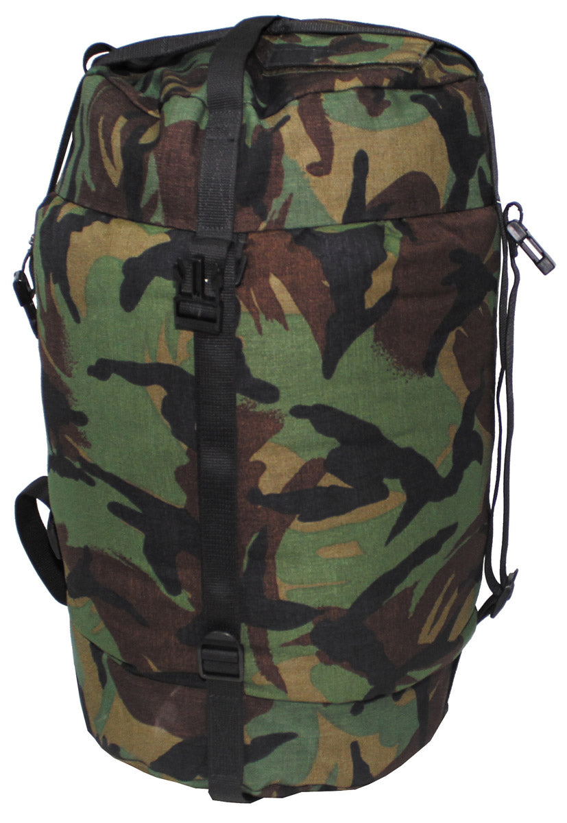 Holl. Kompressionssack, gebr., für Schlafsack, NL tarn