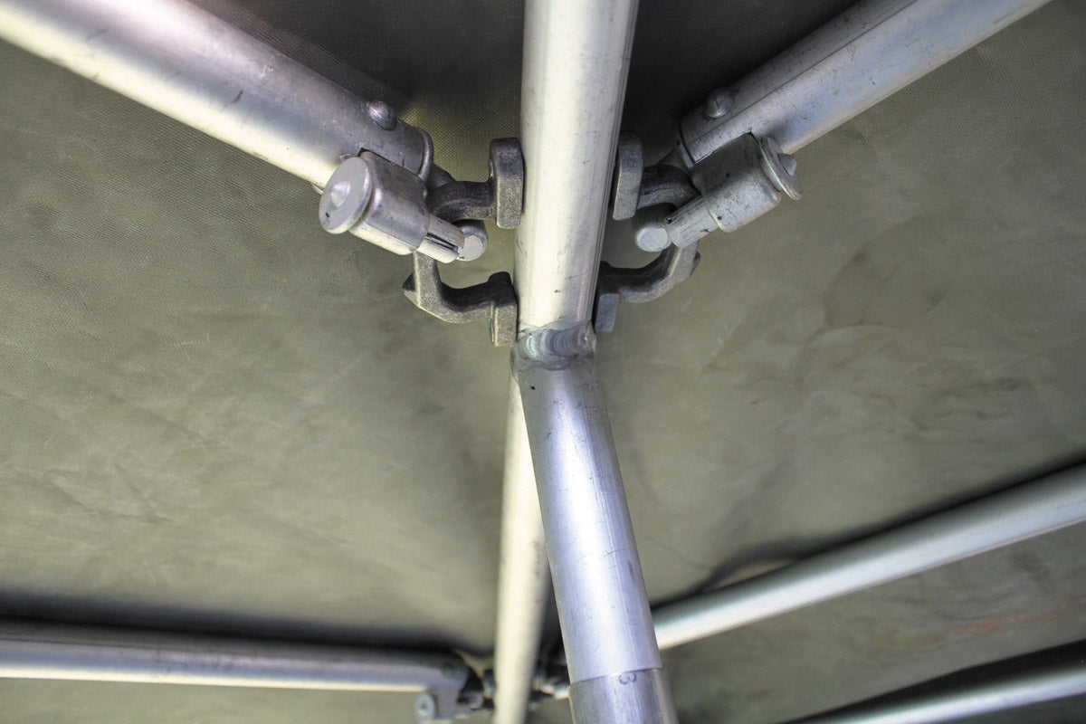 Österr. BH Wetterschutzzelt, für Feldküche, oliv, neuw.