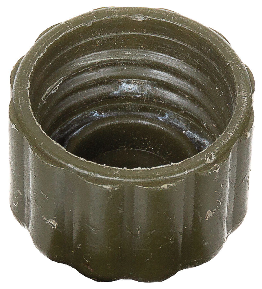 Verschluss für Feldflasche, oliv, gebr.