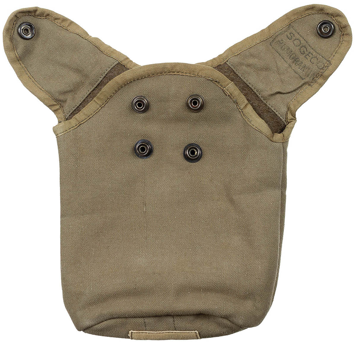 Franz. Feldflaschenbezug, oliv, neuw.