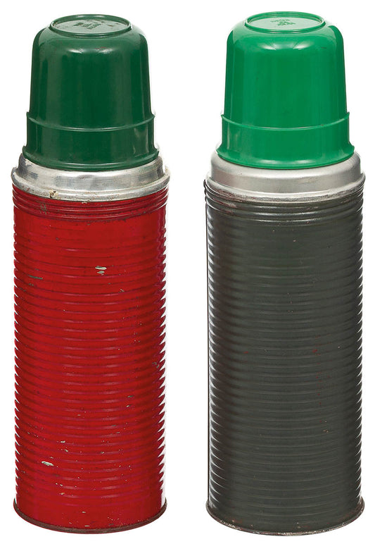 Schwed. Thermoskanne, WW II, 0,5 l, gebr.