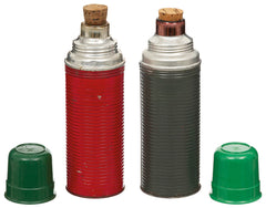 Schwed. Thermoskanne, WW II, 0,5 l, gebr.