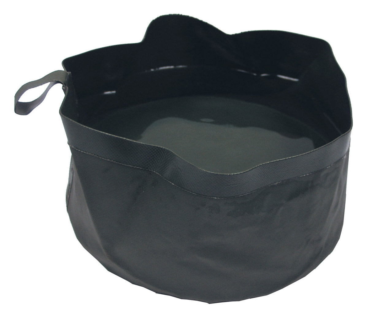 Holl. Waschbehälter, PVC, oliv, faltbar, gebr.