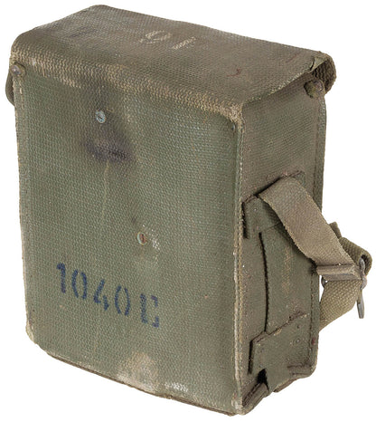 US Feldtelefon, EE-8, mit Canvastasche, gebr.