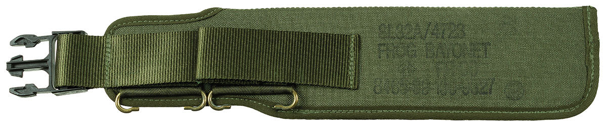 Brit. Bajonettscheide, oliv, gebr.