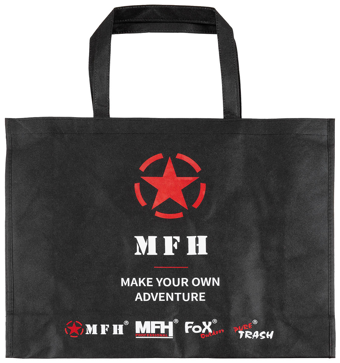 Tragetasche, bedruckt, groß, 50 x 40 x 15 cm 2 Stück