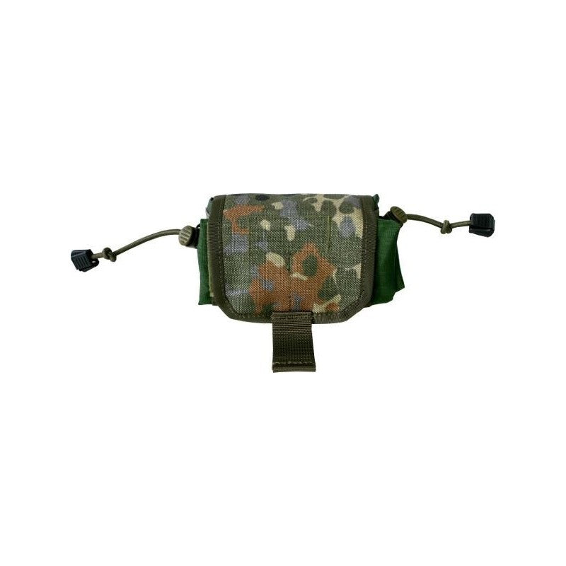 Abwurfbeutel 3 Liter für leere Magazine MOLLE Kompatibel - Flecktarn