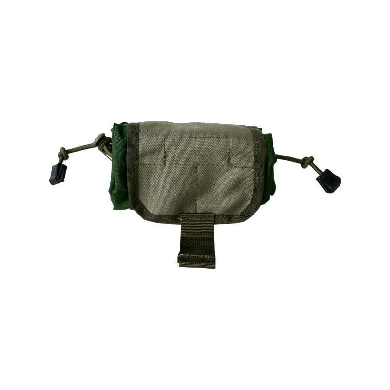 Abwurfbeutel 3 Liter für leere Magazine MOLLE Kompatibel - Steingrau-oliv