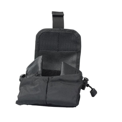 Abwurfbeutel 3 Liter für leere Magazine MOLLE Kompatibel - Schwarz