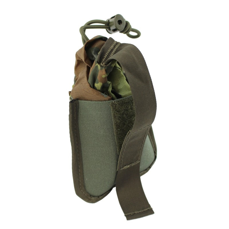 Abwurfsack leichte Ausführung 5 Liter für Munition und Magazine MOLLE-Kompatibel - Flecktarn