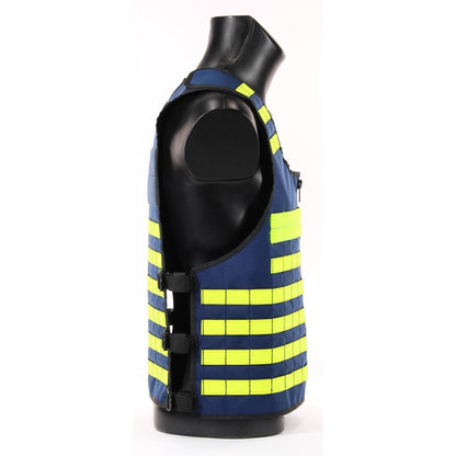 Arbeitsweste MOLLE High-Vis - Dunkelblau
