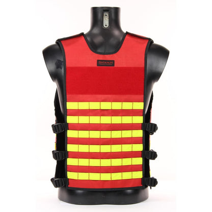 Arbeitsweste MOLLE High-Vis - Rot