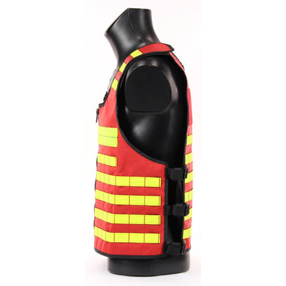 Arbeitsweste MOLLE High-Vis - Rot