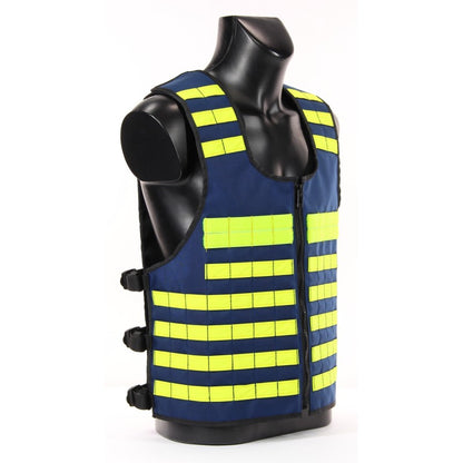 Arbeitsweste MOLLE High-Vis - Dunkelblau