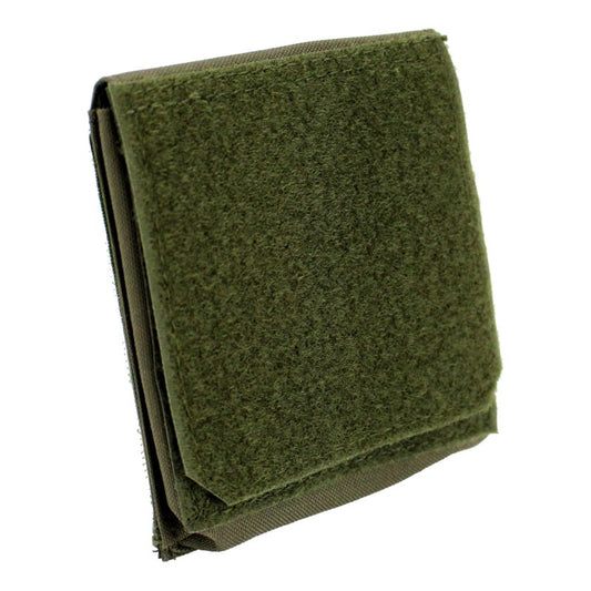 Ausgleichstasche für taktische Helmbezüge Universal Kletttasche 10cm x10xm - Oliv