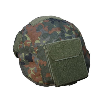 Ausgleichstasche für taktische Helmbezüge Universal Kletttasche 10cm x10xm - Oliv
