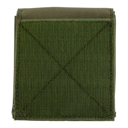 Ausgleichstasche für taktische Helmbezüge Universal Kletttasche 10cm x10xm - Oliv