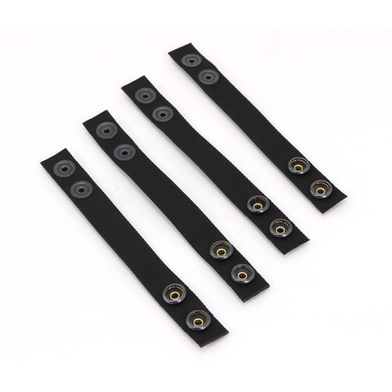 Belt Keeper 4er SET für Dienstkoppel & Einsatzgürtel - Schwarz