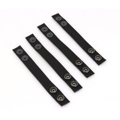 Belt Keeper 4er SET für Dienstkoppel & Einsatzgürtel - Schwarz