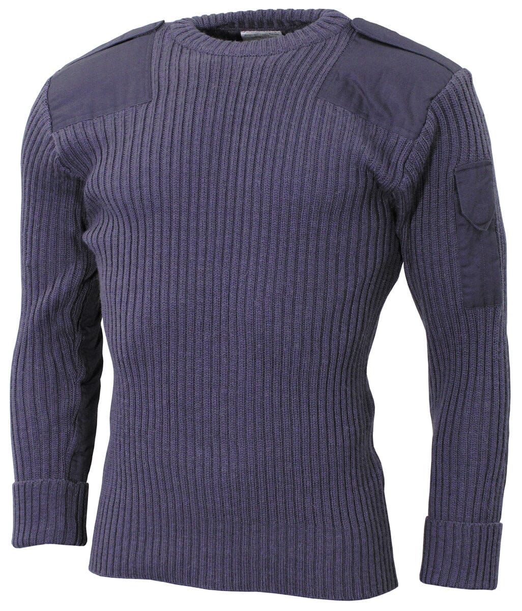 Brit. Kommando Pullover(gebraucht) Einsatzwesten MFH Standard Blau 