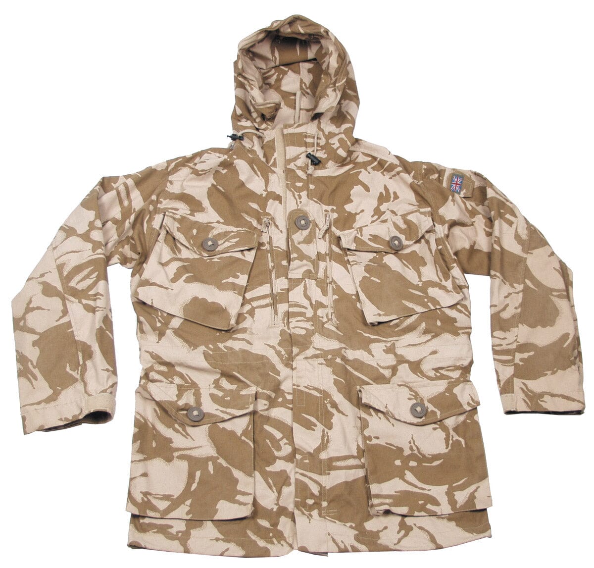 Brit. Kommandojacke "Smock"(gebraucht) Combat-/Kommandojacken MFH Standard DPM Desert 