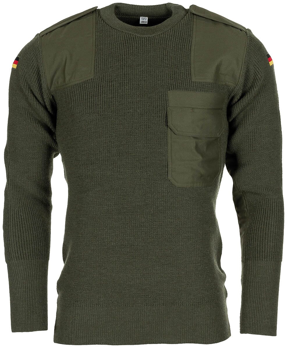 BW Pullover  Gr. 48(neuwertig) Einsatzwesten MFH Standard Oliv 