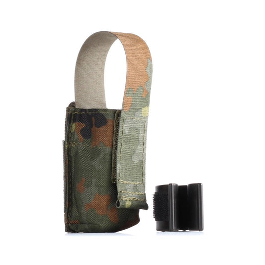 Clip Pistolen Magazintasche - Flecktarn