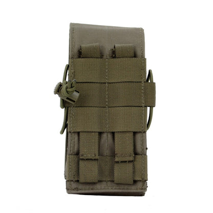 Doppel-Magazintasche M4 STANAG - Steingrau-oliv