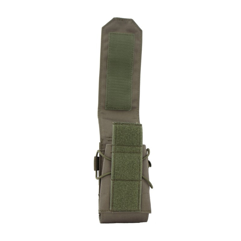 Doppel-Magazintasche M4 STANAG - Steingrau-oliv